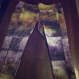 Lucy Studio Hatha Leggings in Multi Cement, XL
